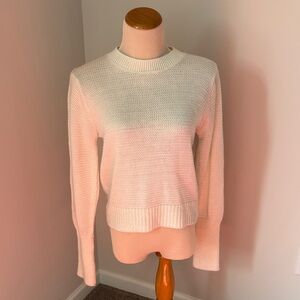 Express Cream Crewneck Sweater - Soft Knit Pullover